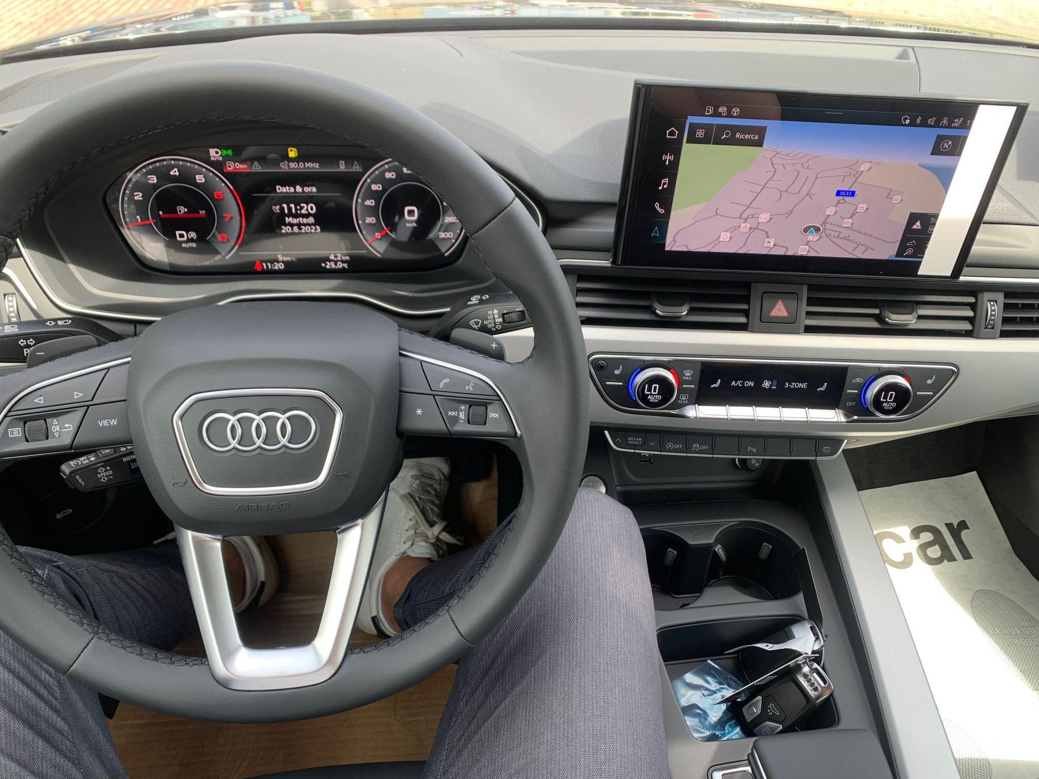 Carosello Audi A4 2.0   204 CV AVANT  40 TFSI ADVANCED S-TRONIC Mild Hybrid